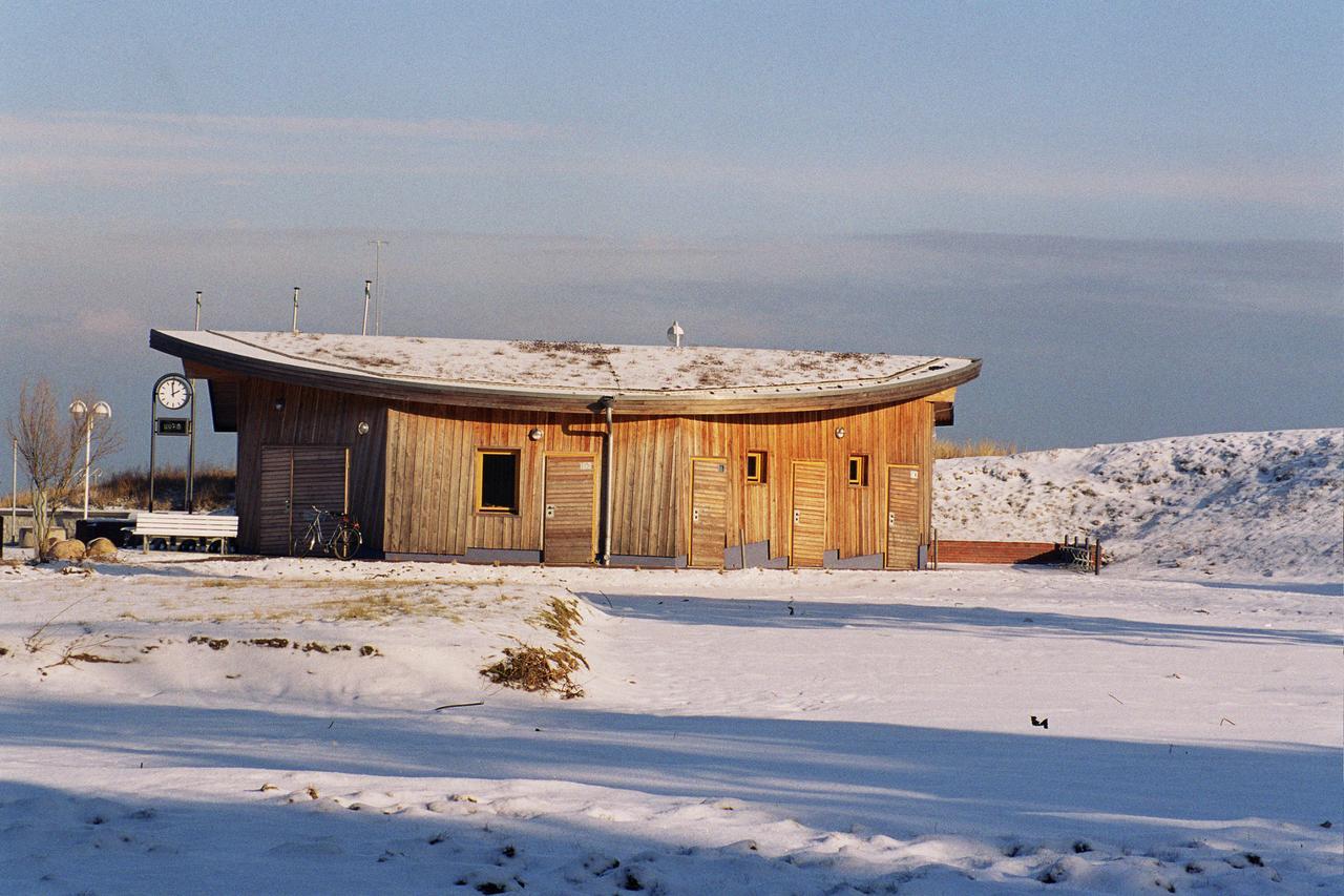 Hotel Strandpavillon Baabe Buitenkant foto